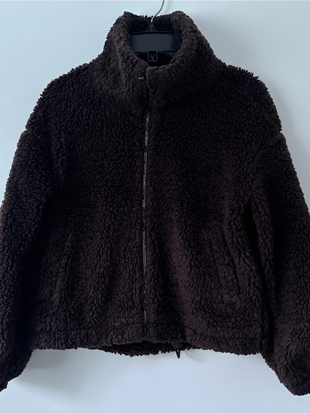 Lululemon Warm Restore Sherpa Jacket Women’s Size 2 Fleece Pullover Brown